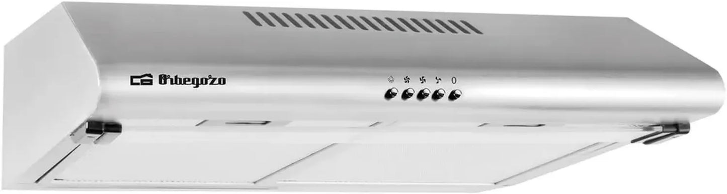 Hotte Aspirante Standard 60 cm Orbegozo ST 07260 D IN avec Double Moteur et LED