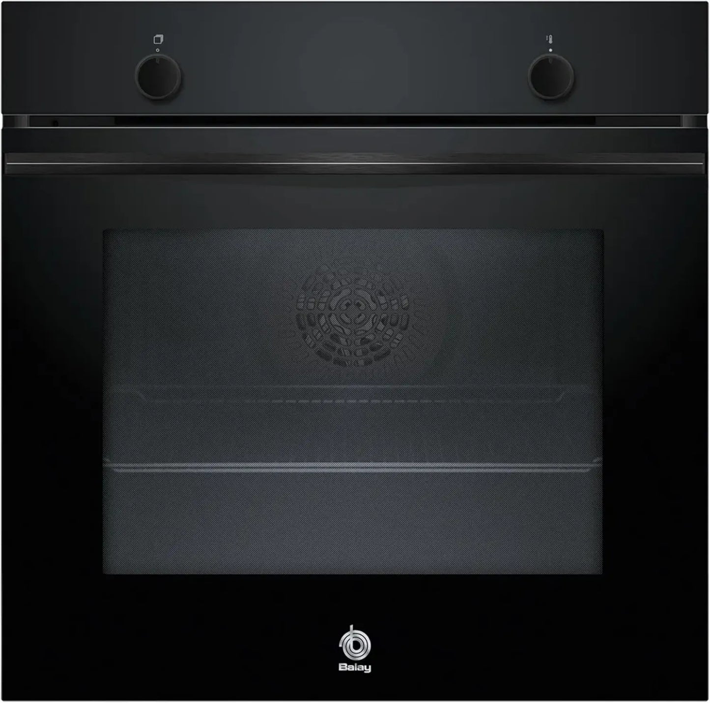 Balay - Four encastrable multifonction 60 cm, verre noir, 5 programmes