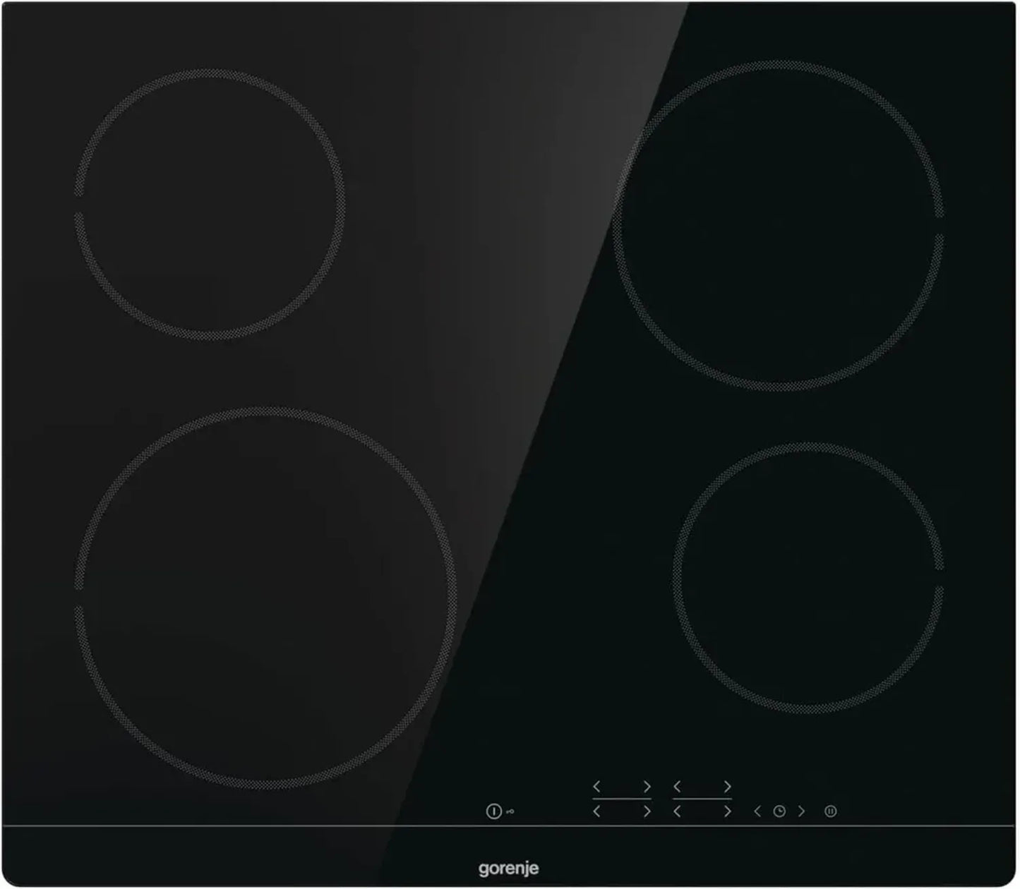 Plaque de Cuisson Électrique Gorenje ECT641BSC Noir, Modèle G400