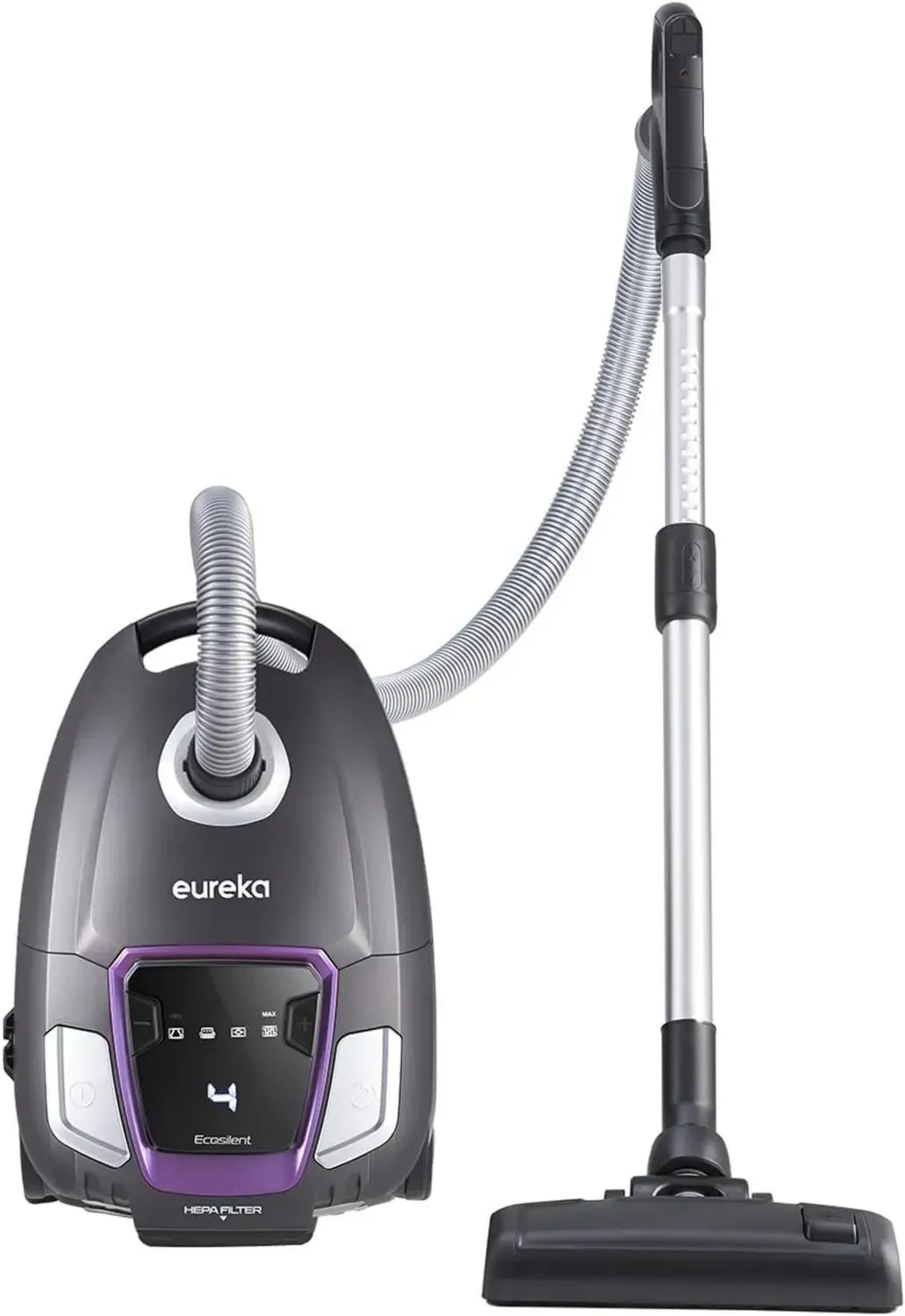 Aspirateur Économique Eureka NEN300 avec Filtre HEPA, Silencieux et Compact pour Parquets et Moquettes, 700W