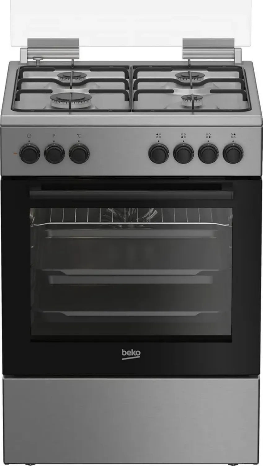 Cuisinière Électrique Inox 60x60 cm Ventilée Classe A