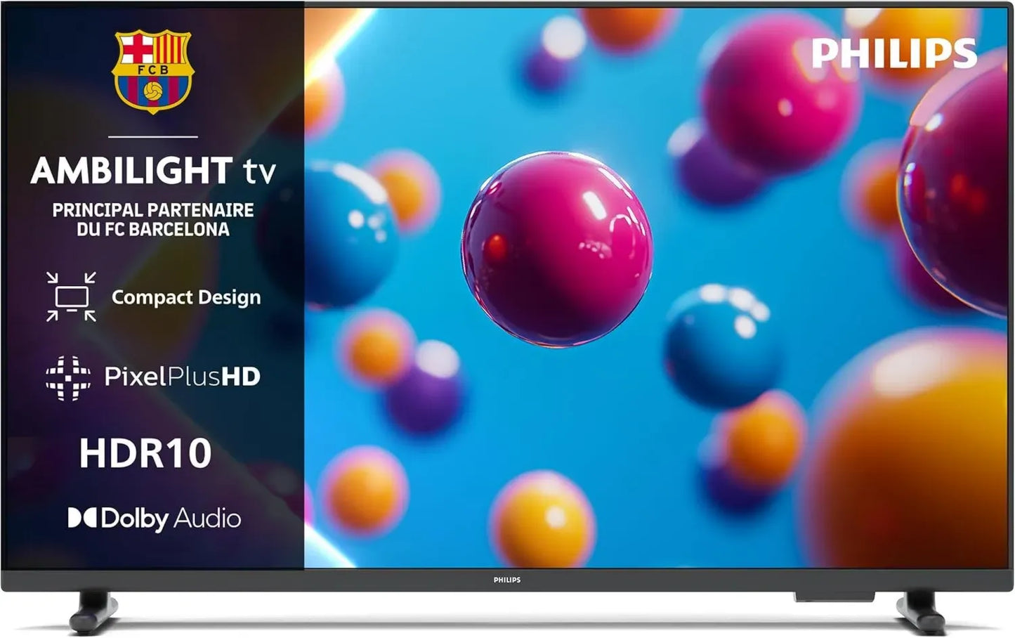 Philips Téléviseur LED Ambilight 32' Full HD Dolby Audio HDR10 Titan