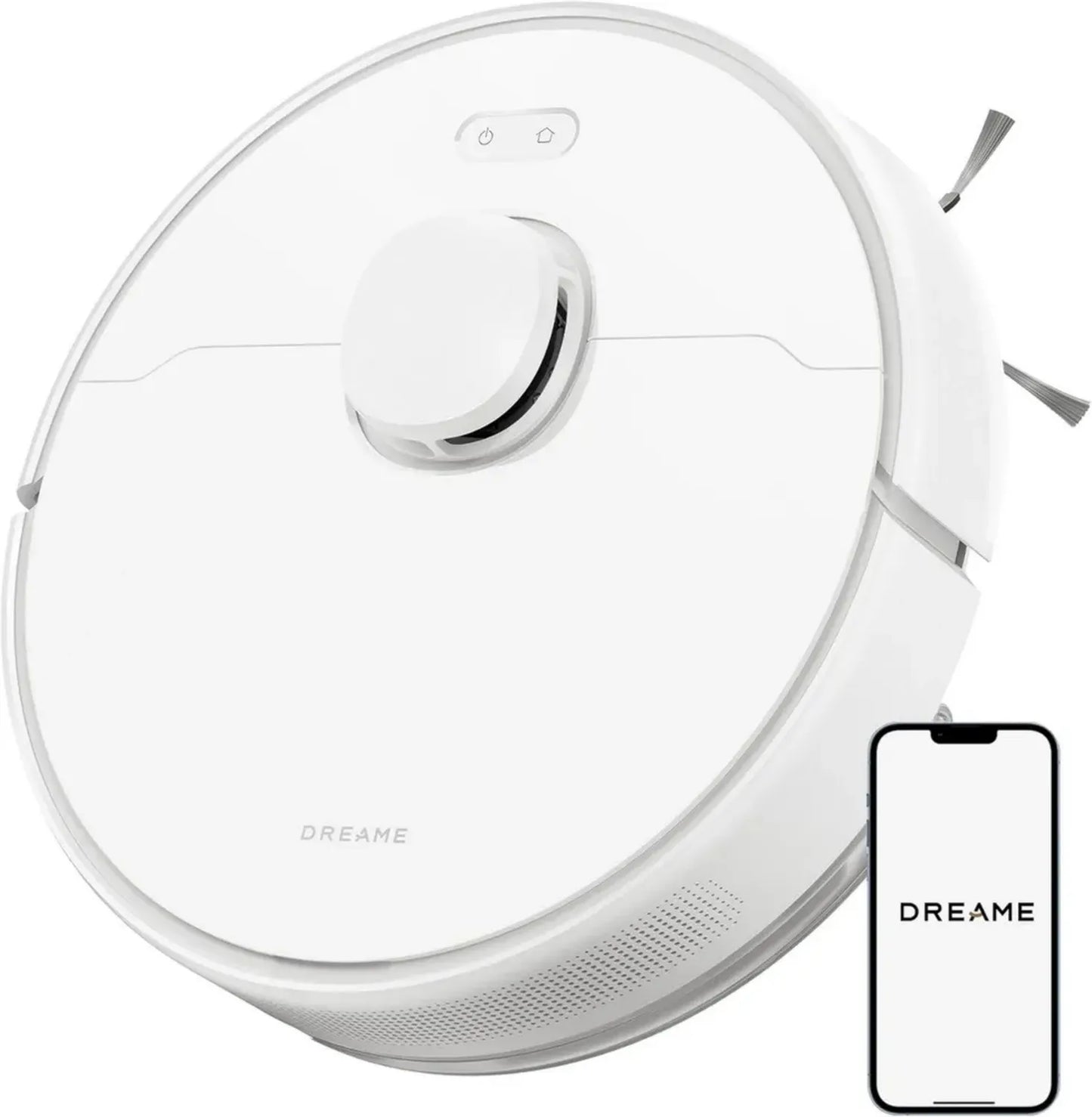 Aspirateur Robot Dreame D9 Max Gen 2 avec Fonction Serpillière, Puissance 6000PA, Navigation LDS Intelligente, Cartes Multiples, Idéal pour Sols, Tapis et Poils d'Animaux