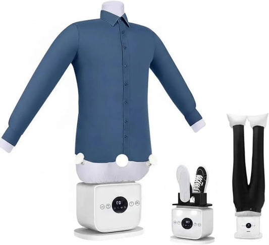 Défroisseur Automatique pour Vêtements - Système de Séchage Rapide 10-15 min - Efficace pour Chemises et Pantalons - Appareil Compact à Air Chaud