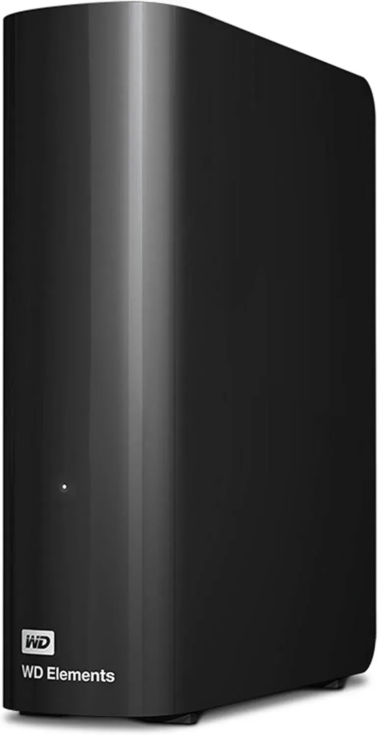 Disque Dur Externe WD Elements 16 To - Stockage USB 3.0, Noir