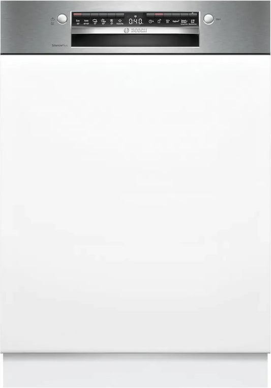 Lave-vaisselle Bosch Série 4, 60 cm, Intégration Partielle, Fabriqué en Allemagne, Tiroir à Couverts, Séchage Amélioré, Ultra Silencieux