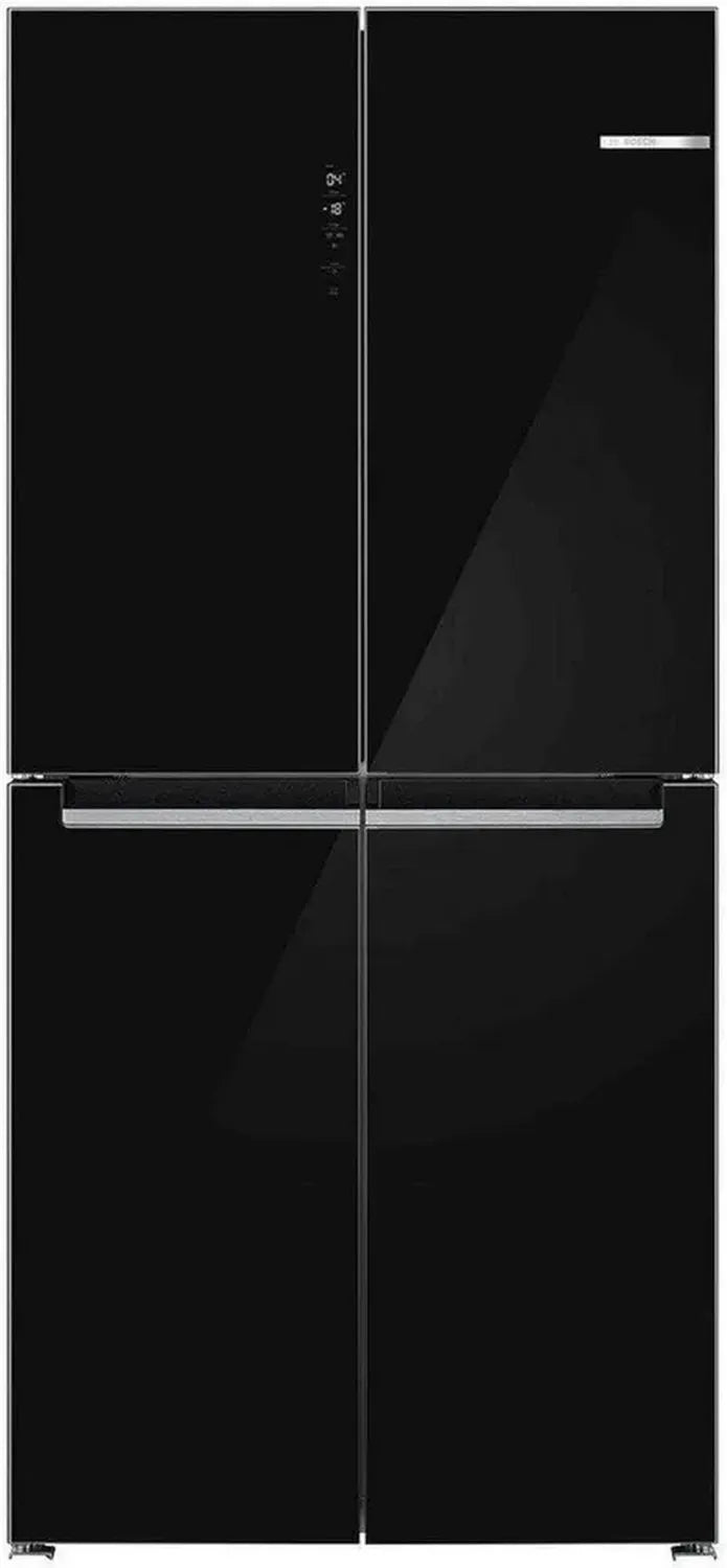 Réfrigérateur Français Bosch Série 4 NoFrost 547L Noir en Verre