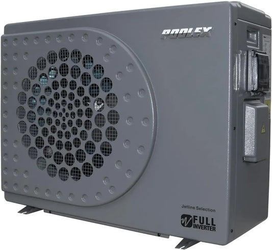 Pompe à Chaleur Poolex 12.5 kW R32 pour Piscines jusqu'à 65 m³, Grise