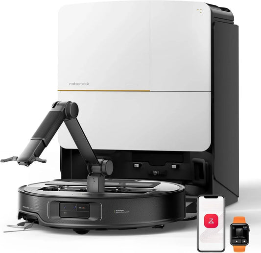 Aspirateur Robot Roborock Saros Z70 avec OmniGrip et StarSight 2.0