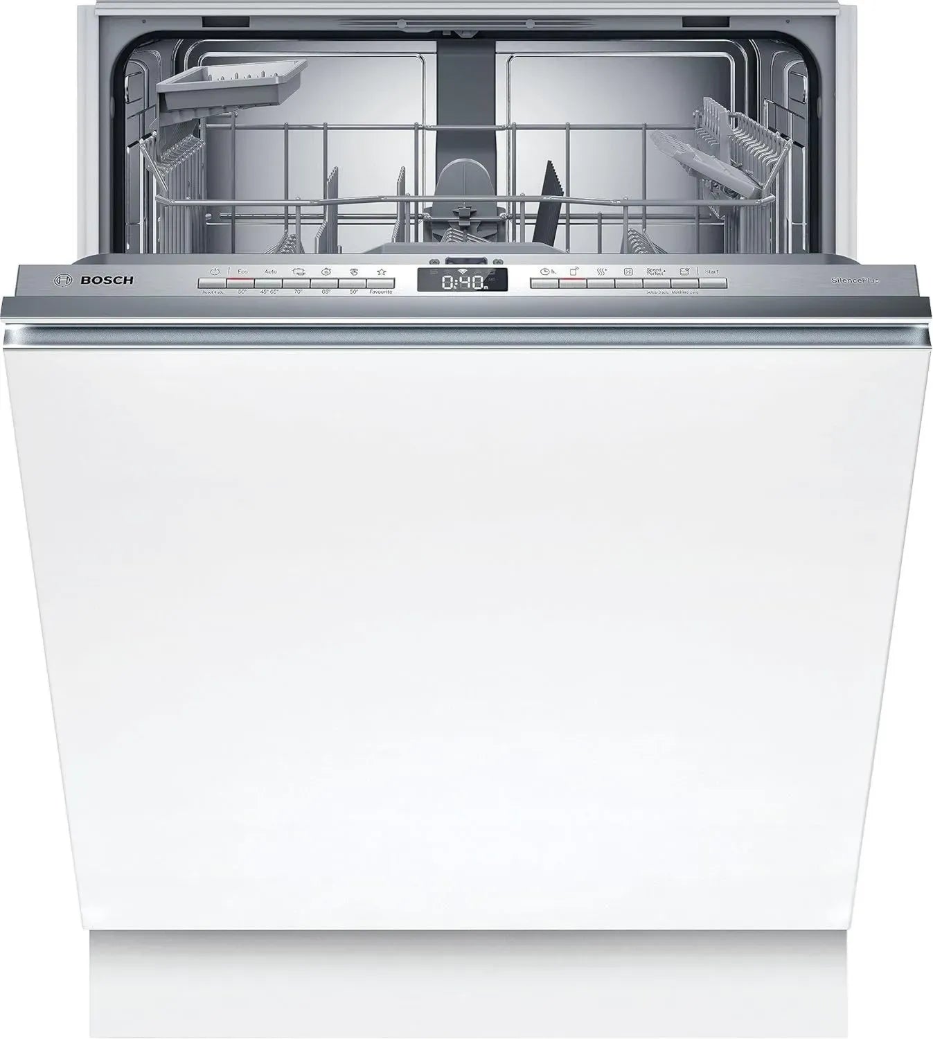 Lave-vaisselle encastrable Bosch série 4 60 cm, Home Connect, InfoLight, Programme favori, Diagnostic à distance