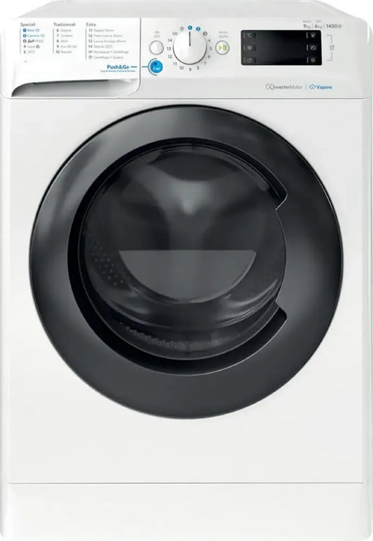 Indesit Lave-linge Combo 9+6 kg 1351 rpm Inverter Classe D