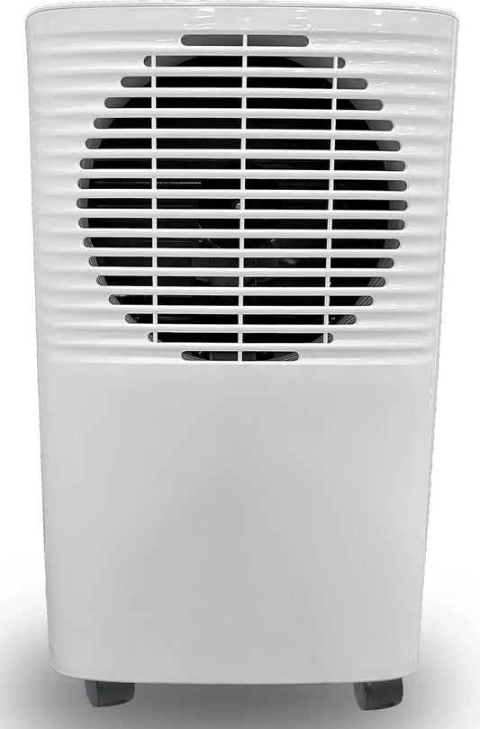 SANEO - Déshumidificateur et Purificateur d'Air Électrique 10L/24h - Pour Espaces jusqu'à 20m² - Séchage du Linge - Drainage Continu - Écran LED - Silencieux - Blanc