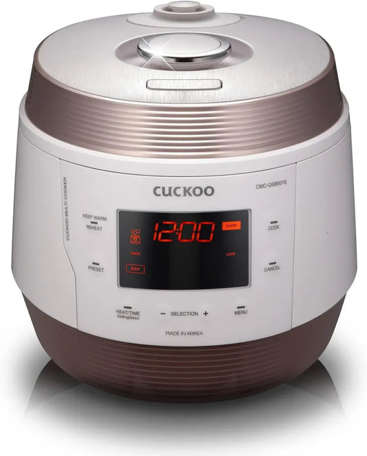 CUCKOO ICOOK Q5 - Multicuiseur 8-en-1 en Acier Inoxydable Haute Qualité