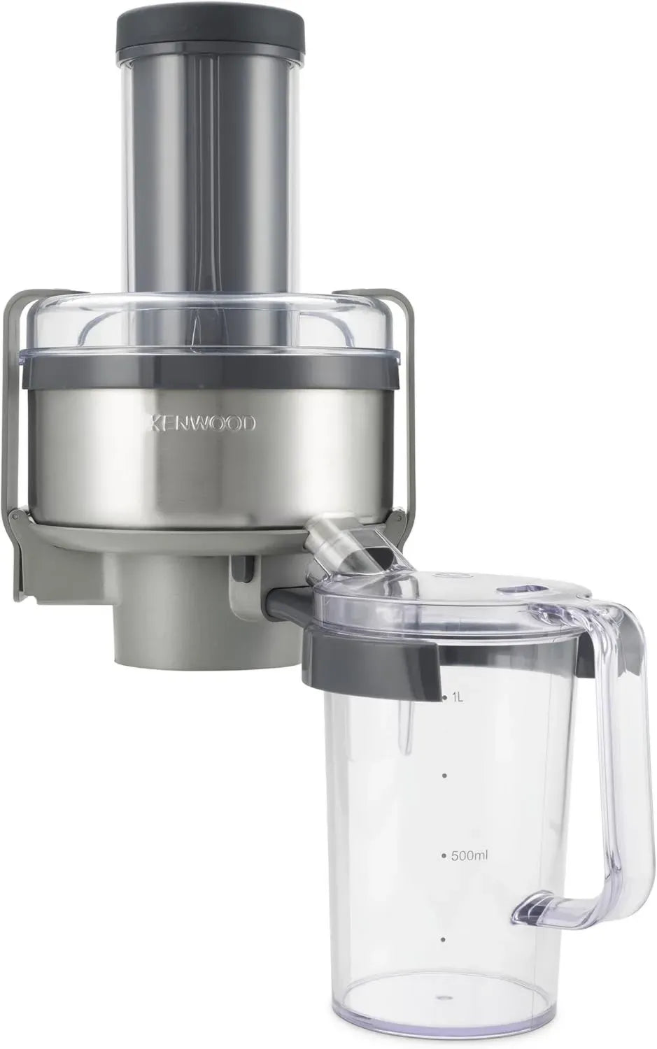Extracteur de Jus Kenwood AT641A en Métal pour Robots Chef et Major, Gris