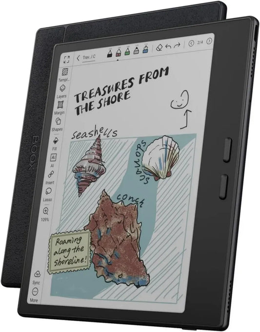 Tablette Couleur BOOX Go 7' 64 Go Android 13 e-Papier avec Éclairage et WiFi