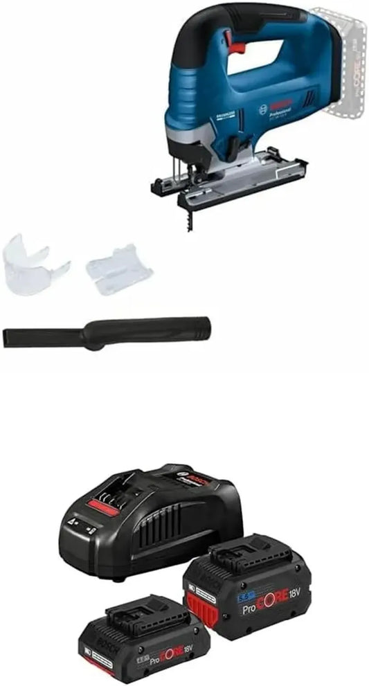 Scie Sauteuse Bosch GST 18V-125 B + Kit de Batteries ProCORE