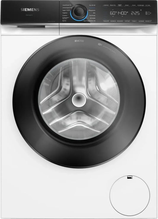 Siemens WG44B2071 Lave-linge 9 kg 1400 tr/min - Technologie anti-taches - SpeedPack XL - SmartFinish - Fabrication allemande