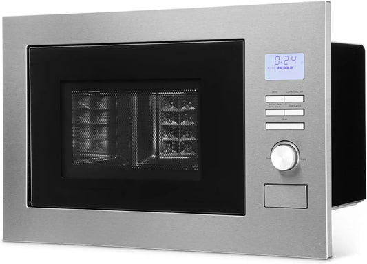 Bomann Micro-ondes Encastrable 3-en-1 avec Grill et Air Pulsé, 25L