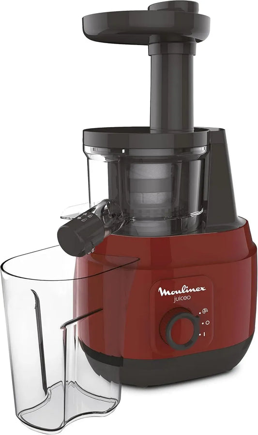 Extracteur de Jus Moulinex ZU150510 - Pour Fruits et Légumes, Pulpe Ajustable, Pression à Froid, Nettoyage Simplifié