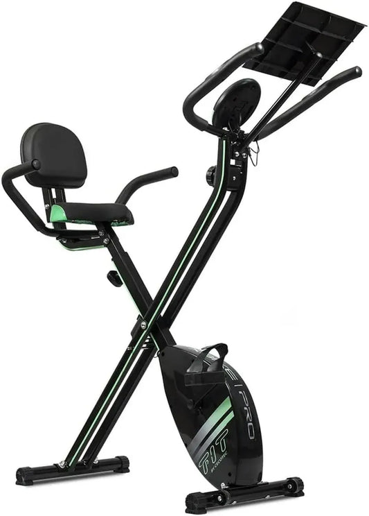Vélo d'Appartement Pliable Cecotec avec Résistance Magnétique, Écran LCD et Selle Confortable