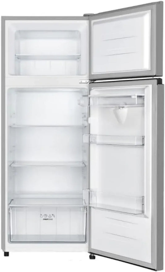 Réfrigérateur 2 portes 206L Classe E Argent
