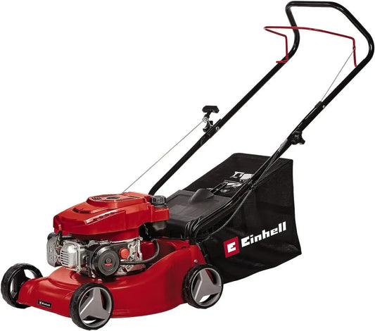 Tondeuse à Gazon Thermique Einhell GC-PM 40/2, 132cc, Jusqu'à 800m², Coupe 40cm
