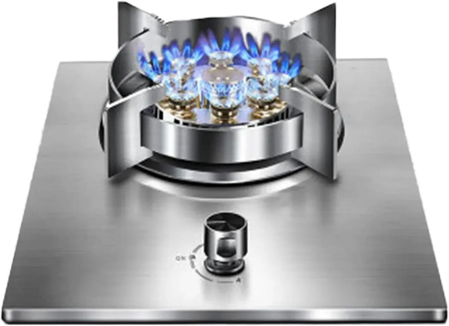 Plaque de cuisson gaz encastrable XLTFUC 32 cm, 7,2 kW, verre trempé noir, compatible gaz naturel et LPG