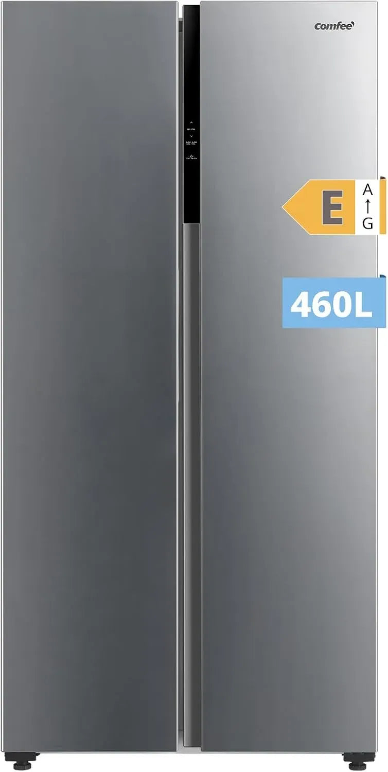 Réfrigérateur Américain COMFEE' No Frost Inox 460L avec Compresseur Inverter et Double Contrôle