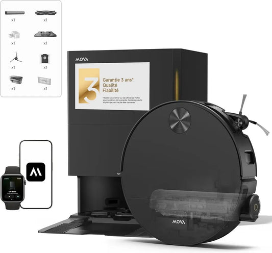 Aspirateur Robot Mova S70 - Nettoyage Intelligent et Puissant