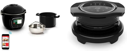 Moulinex Cookeo Touch Wifi Autocuiseur Intelligent 6L avec Fonctions Connectées et Recettes Croustillantes