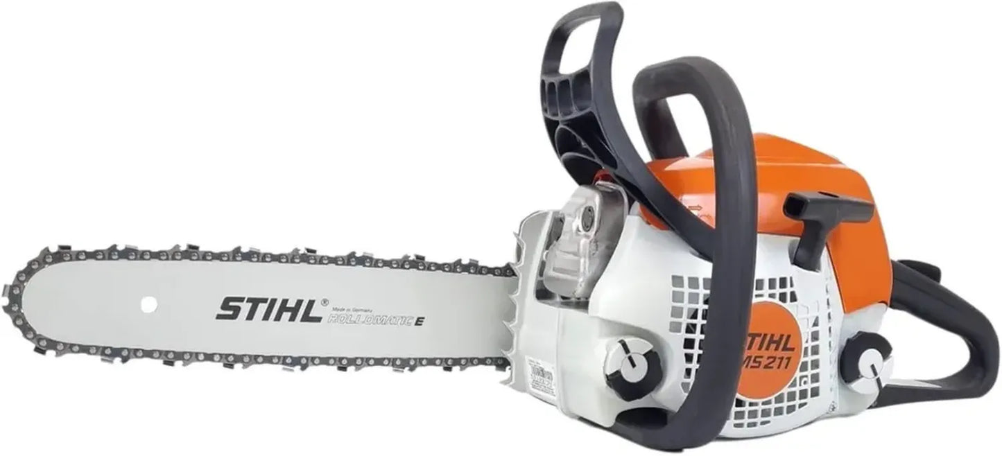 Tronçonneuse à essence STIHL MS 211 - Guide de 35 cm - Chaîne 1,3 mm