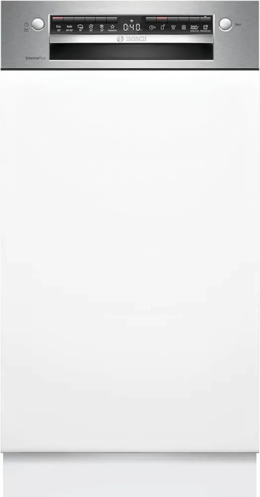 Lave-vaisselle encastrable 45 cm Série 4, Bandeau acier brossé, Modèle SPI4HMS13E