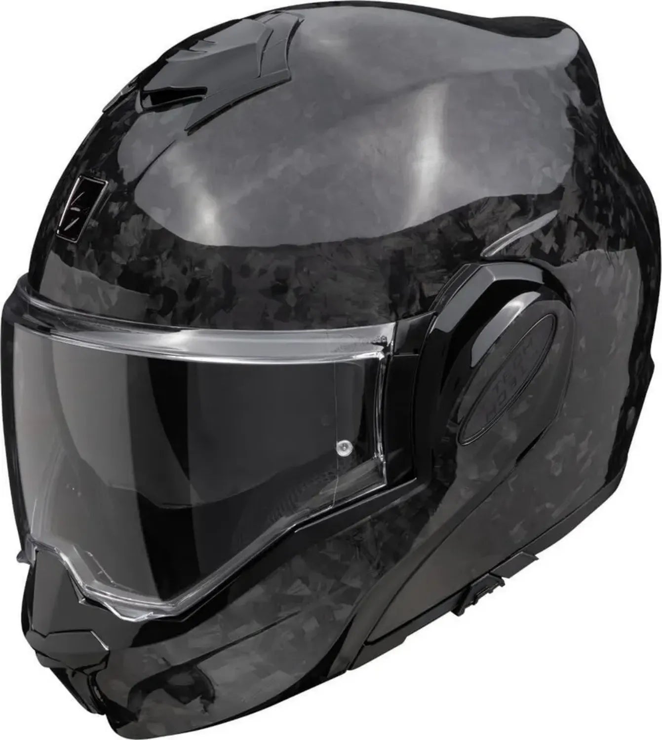 Casque Modulable Scorpion EXO-Tech Evo Carbon Onyx