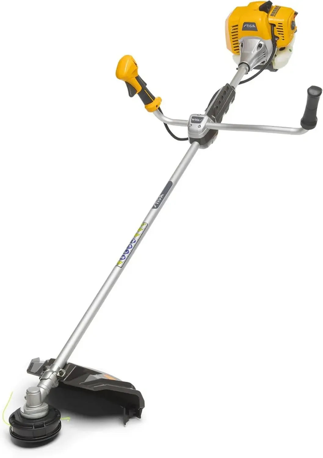 STIGA BC 545 B Débroussailleuse Thermique - 42,7 CC, Coupe 45 cm, Guidon Ergonomique, Système Tap&Go, Lame 3T, Harnais Double