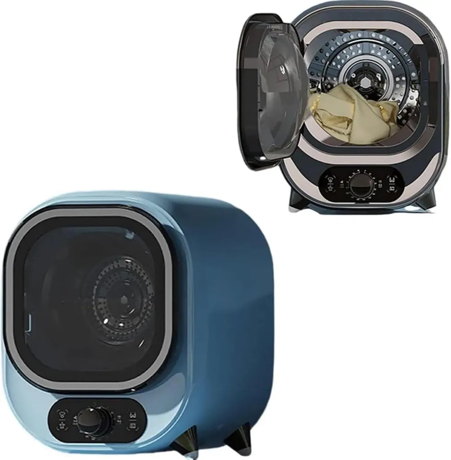 Sèche-linge Compact 5 Kg, Condensateur Portable, Montage Mural ou Comptoir, Charge 0,8 Kg, 220V