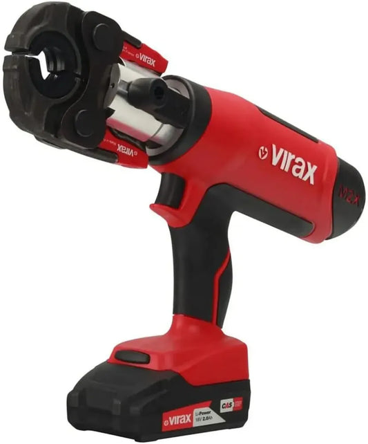 Sertisseuse Sans Fil Virax M2X avec Accessoires et Deux Batteries