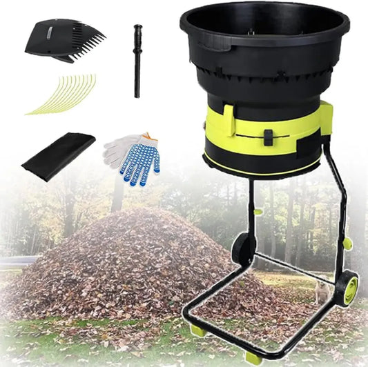 Broyeur de Feuilles Électrique Haute Performance pour Entretien de Jardin