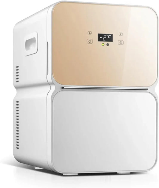 Réfrigérateur Compact à Double Porte pour Appartements, Camping et Bureau
