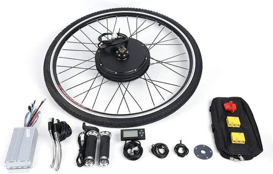 Kit de Conversion Vélo Électrique 28 Pouces 36V 500W avec Écran LCD