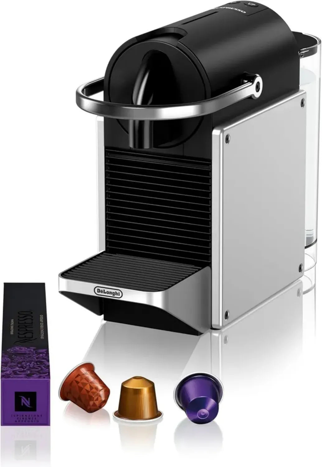 De'Longhi Pixie EN127.S Machine à Capsules Automatique 1L