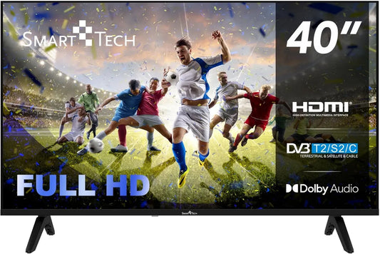 Téléviseur LED FHD 40'' Smart Tech avec Streaming Whale OS