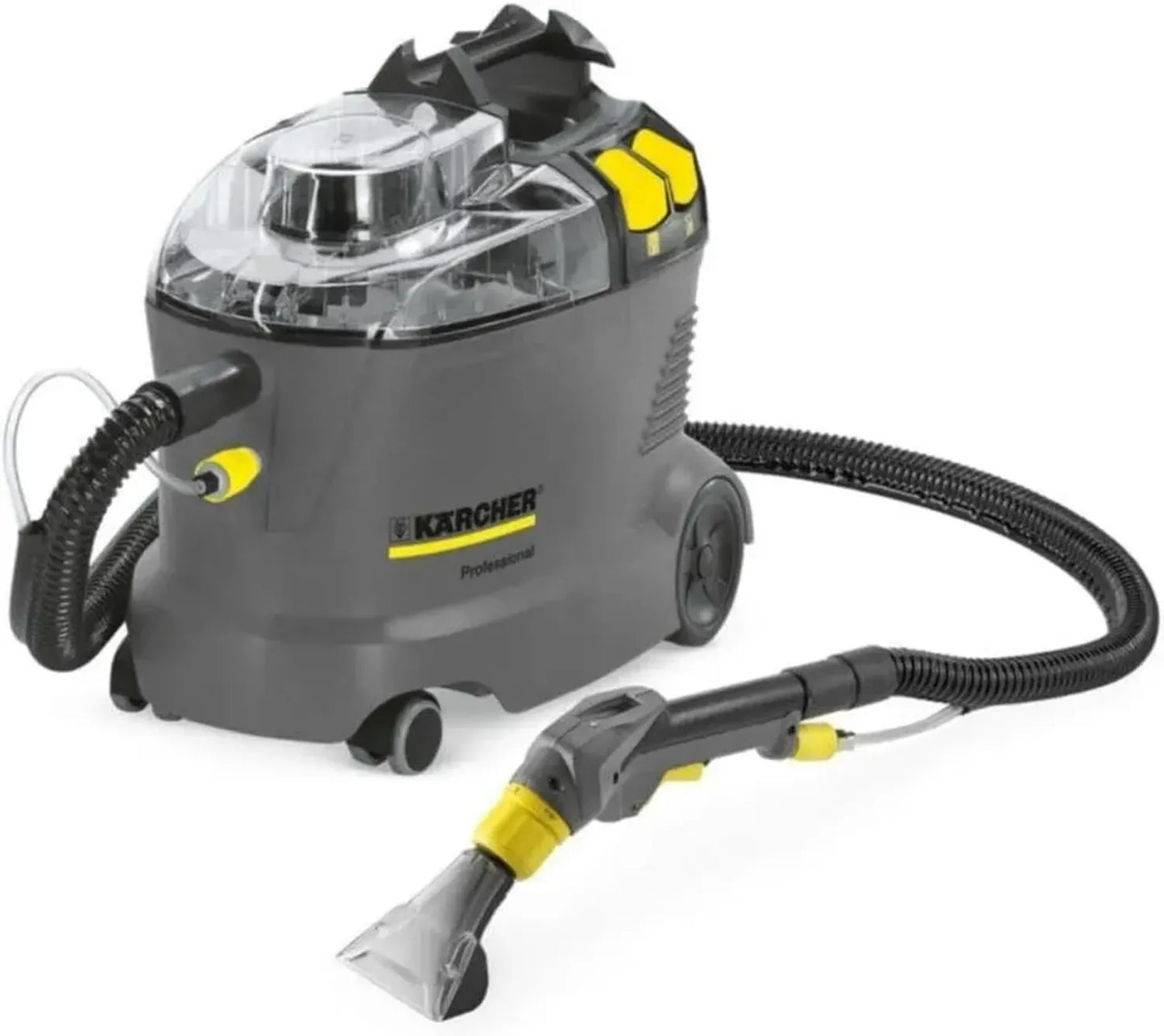 Aspirateur Injection-Extraction Kärcher Puzzi 8/1 C, 1200 W, Noir/Gris/Jaune
