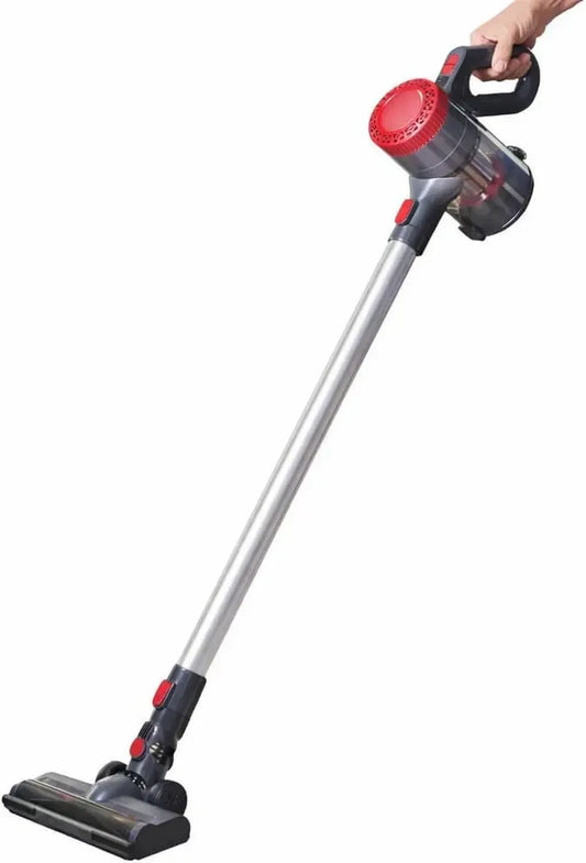 Aspirateur sans fil cyclonique avec HEPA, brosse motorisée et LED