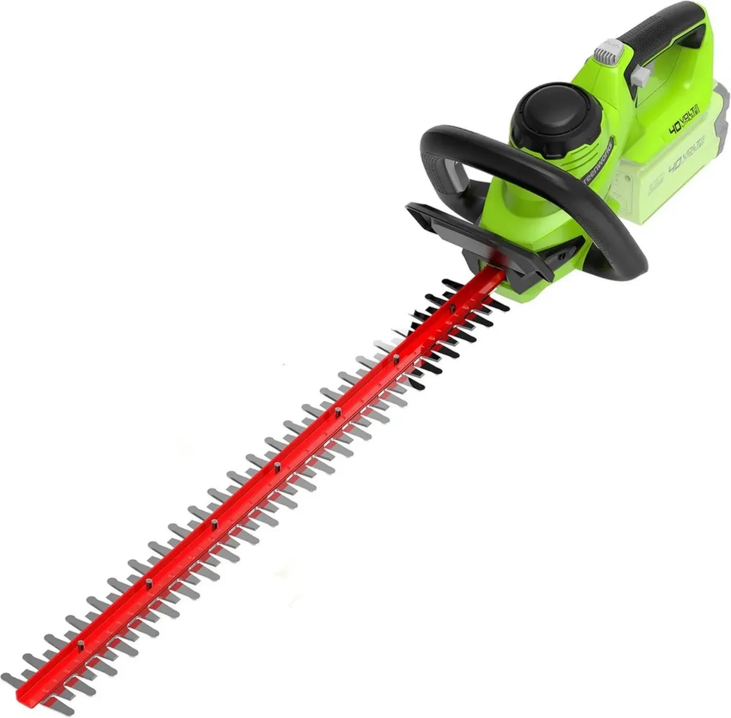 Taille-haie sans fil 40V Greenworks, lame 61 cm, coupe 27 mm, sans batterie