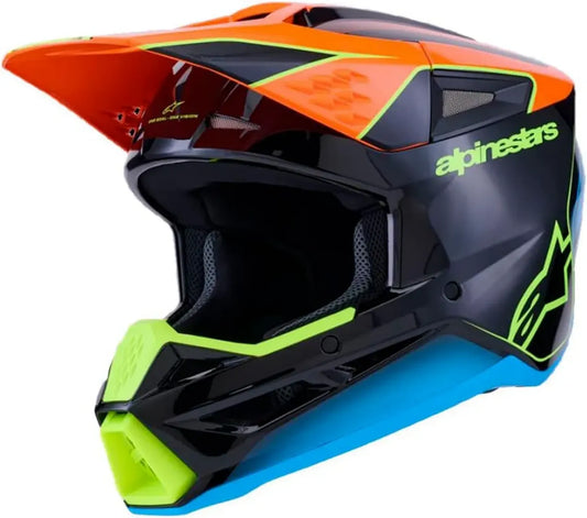 Casque de Motocross Alpinestars S-M3 Fray - Sécurité et Style