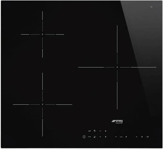 SMEG SI5632D, Plaque à induction en verre noir
