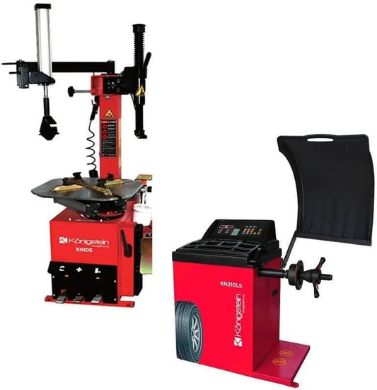 Kit de Démonte-Pneu et Équilibreuse Automatique Professionnel