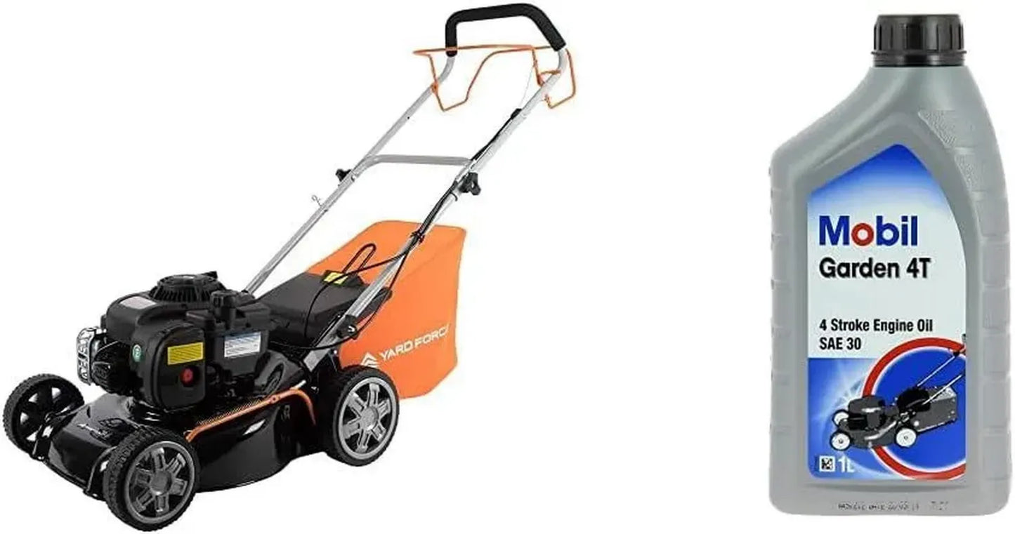 Tondeuse à Gazon Thermique 125cc Yard Force avec Moteur Briggs & Stratton 41cm